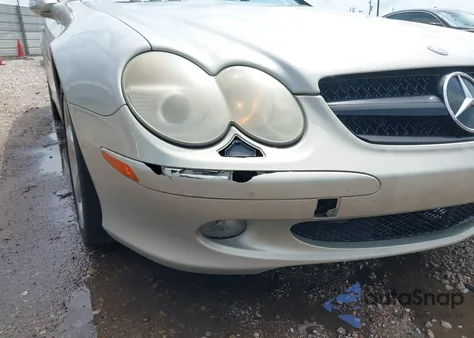 2003 Mercedes-Benz Sl 500 from USA, damaged, VIN WDBSK75F33F009204